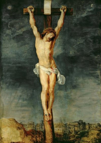 Cristo en la cruz de Peter Paul Rubens